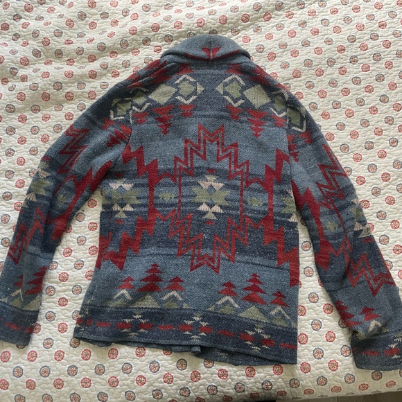 Lucky Brand Shawl Collared Cardigan Size Medium - Picture 2 of 3